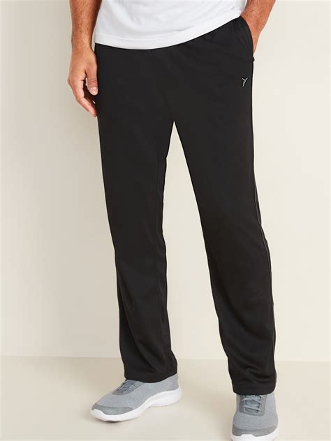 straight leg track pants men's.